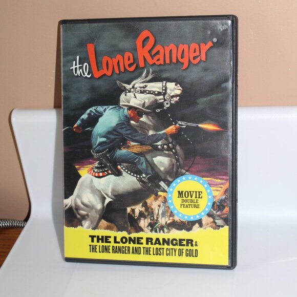 🍁5/$25🎃 The Lone ranger Movie Double feature DVD - Picture 1 of 2